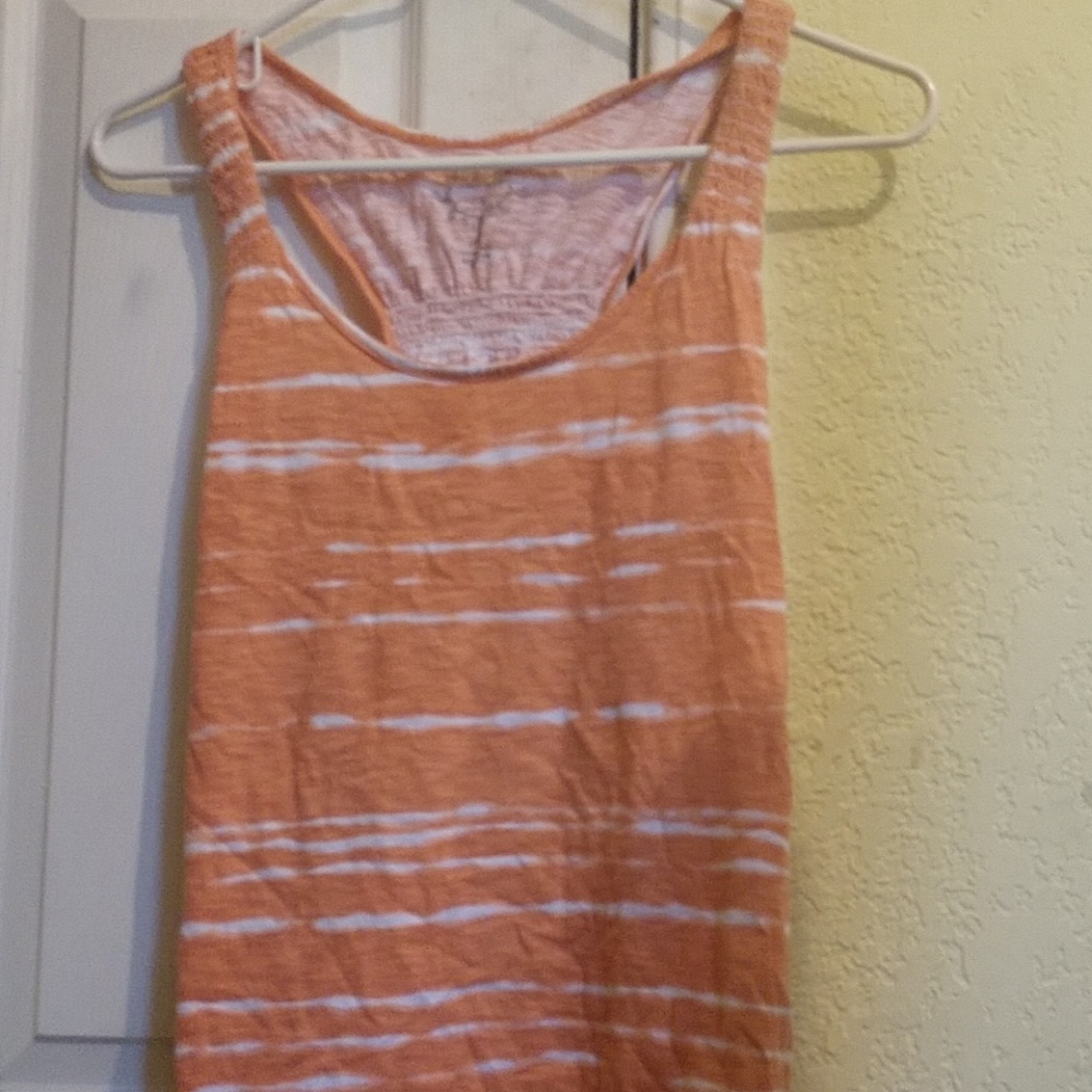 Peach Racer Back Tank top